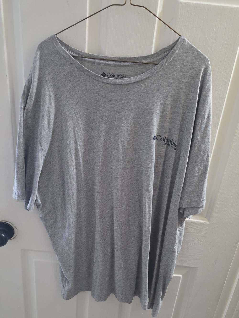 Columbia Men's Heather Gray Short-Sleeve Crew Tee